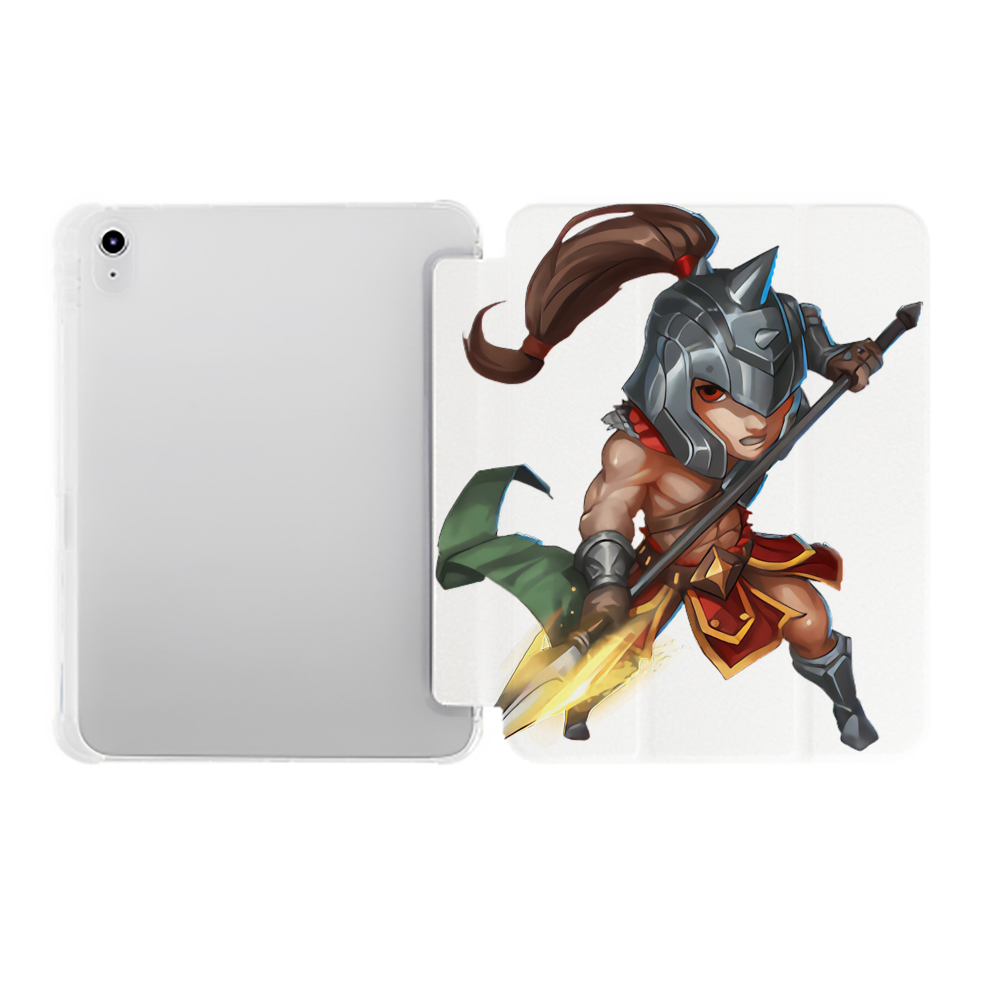 （画像用） リーグ・オブ・レジェンド League of Legends LOL IPad ケース ペン収納付き 三つ折りスタンド PUレザー×シリコン 対応機種9.5/10.5/10.9インチ